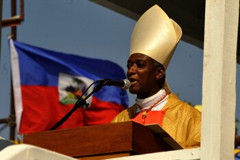 El cardenal haitiano Chibly Langlois