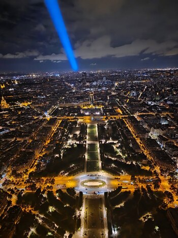 La vista desde la cima