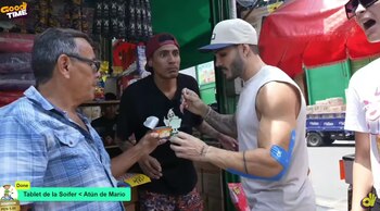 Mario Irivarren muestra su propia