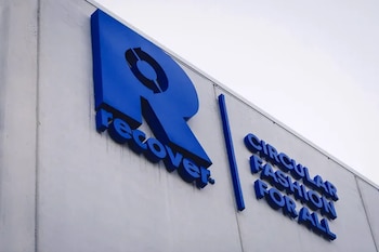 Imagen de archivo de la empresa textil española Recover