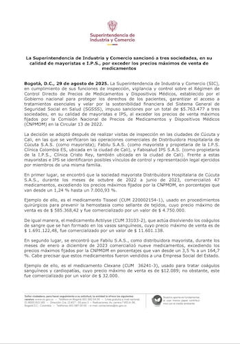 La decisión se basó en