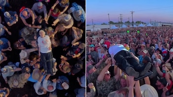 Tiene 99 años y miles de personas la llevaron en andas en un concierto: quién es la “Gangster Granny”, el récord Guinness que se hizo viral