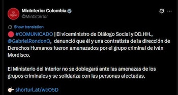 El Ministerio del Interior por