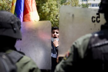 Protestas en Bolivia. REUTERS/Claudia Morales