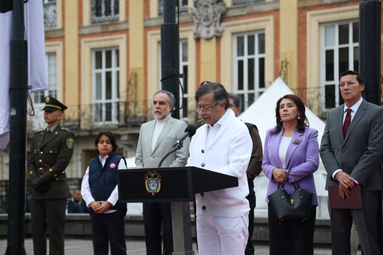 El presidente Gustavo Petro aseguró que las preparaciones para la jornada electoral se llevaron a cabo de manera pacífica - crédito Ministerio del Interior