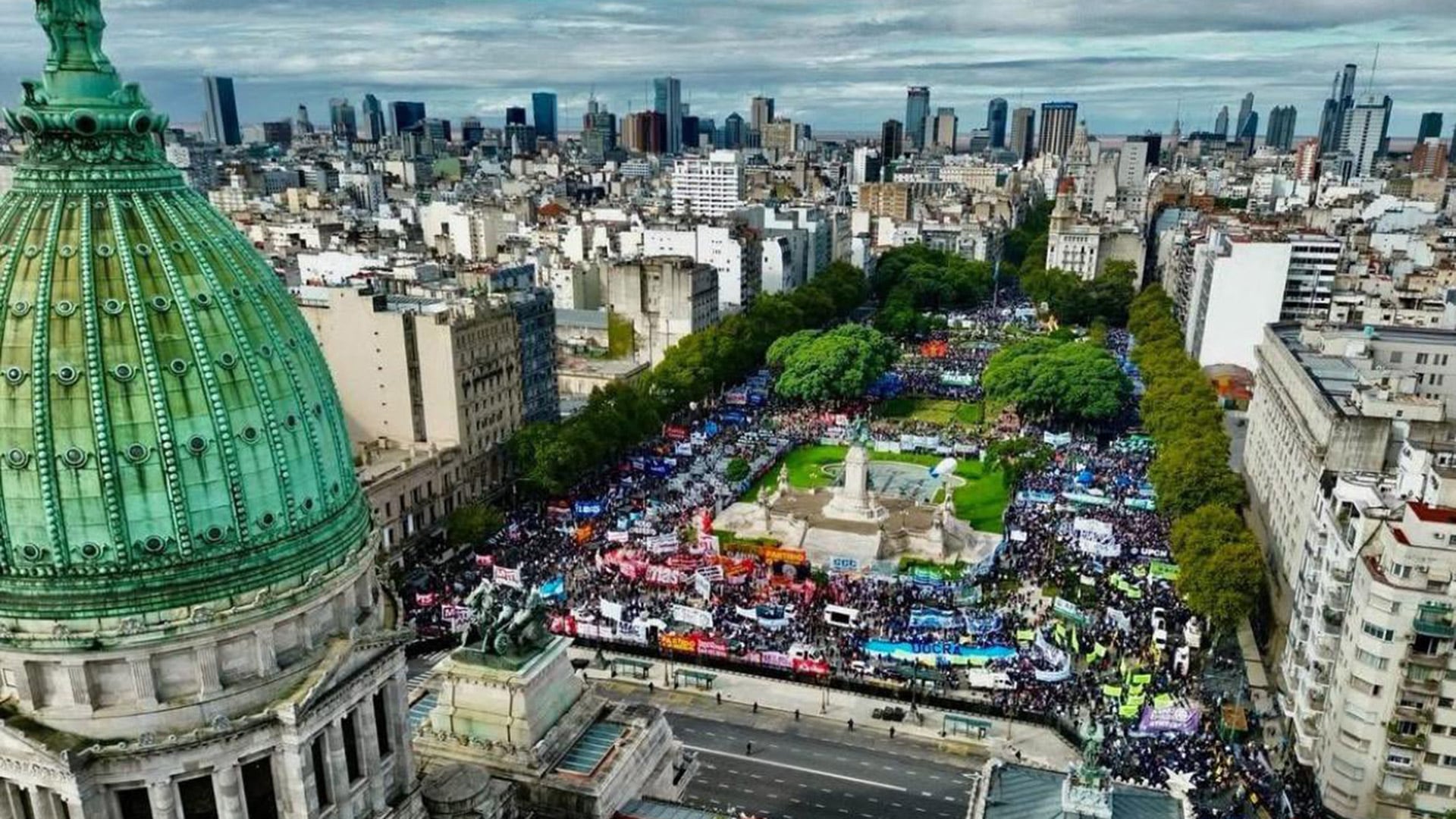 La CGT también participó de la marcha de los jubilados del 9 de abril pasado