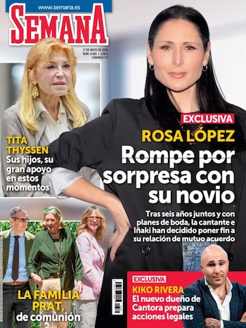 Portada de la revista 'Semana' del miércoles 20 de mayo.