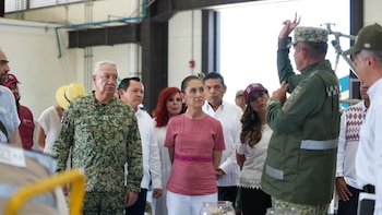 Sheinbaum anuncia fecha de inauguración para el Tren Maya de carga. (Foto: Presidencia)