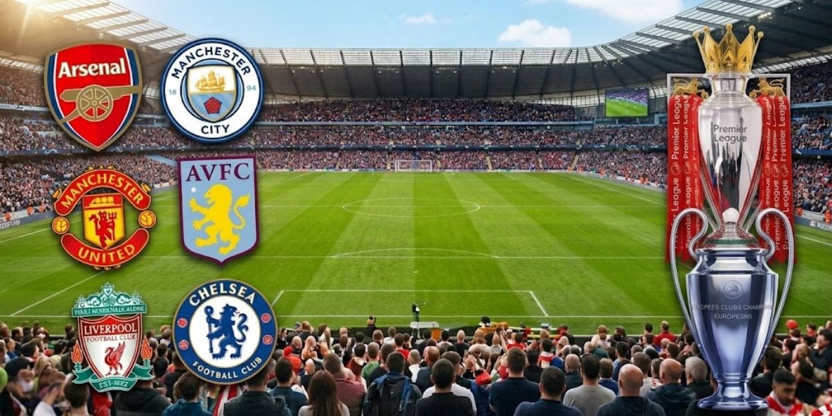 Arsenal y Manchester City buscan quedarse con la Premier; United, Aston Villa, Liverpool y Chelsea, entrar a la Champions (Imagen Ilustrativa Infobae)