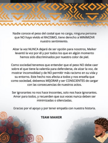 Equipo Maiker Smith responde a