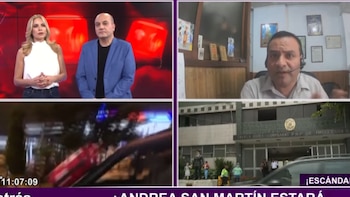 José Chuman consideró poco probable que Andrea San Martín pierda la tenencia de su hija tras la denuncia presentada por Juan Víctor Sánchez.. Panamericana TV