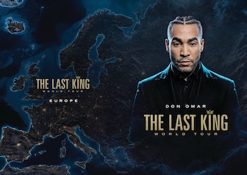 Don Omar vuelve a Europa con su 'The Last King Tour'