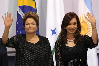 La presidenta de Brasil, Dilma