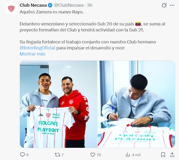 Así presentaron los Rayos a