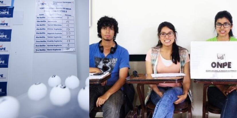 Elecciones 2026: miembros de mesa deberán repetir función en segunda vuelta|ONPE