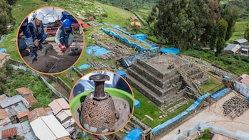 Descubren nueva escalinata ceremonial y sistema hidráulico oculto en Vilcas Huamán, uno de los centros incas más importantes