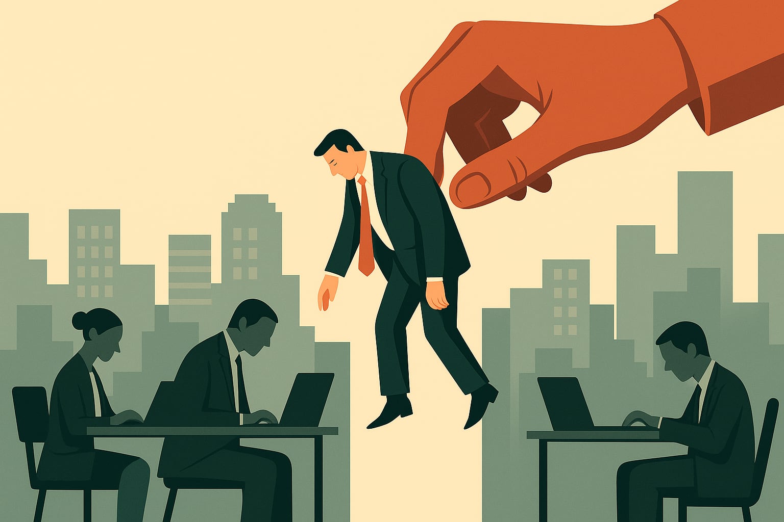 El 60% de los gerentes en EE.UU. usa inteligencia artificial para tomar decisiones laborales clave, según Resume Builder. (Imagen ilustrativa Infobae)