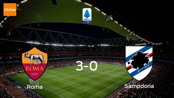 AS Roma 3 - 0 Sampdoria