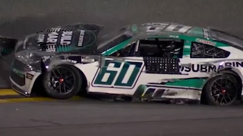 El piloto salió ileso del