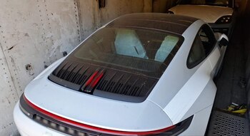 Una de las unidades aseguradas