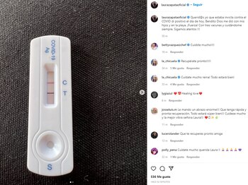 Así es como Laura Zapata