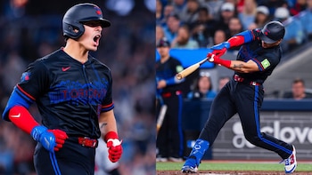 Así fue el primer home run del mexicano Brandon Valenzuela con los Toronto Blue Jays