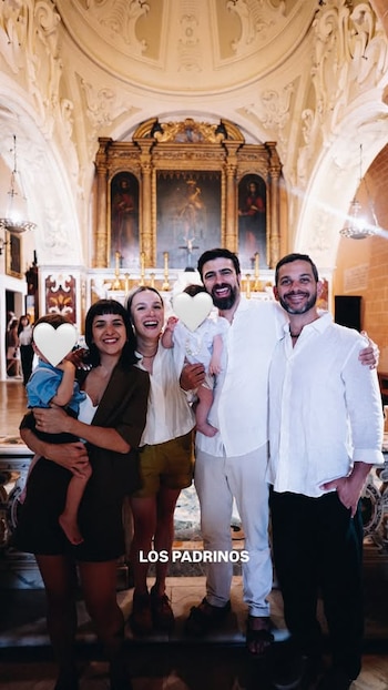 Sofi Pachano bautizó a su hijo Vito en Italia y mostró los detalles de la ceremonia familiar