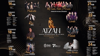 Portada Atzan programa artistico Atizapán Tlalnepantla Festival Cultural