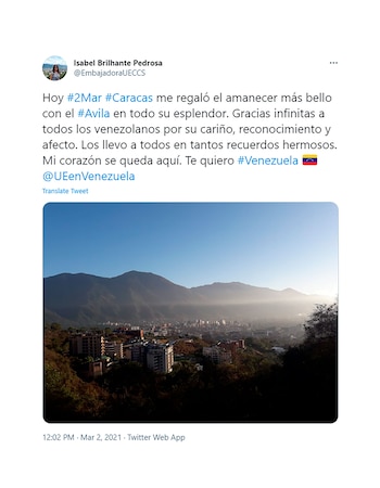 El tuit de despedida de