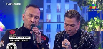 Roberto Piazza y su pareja