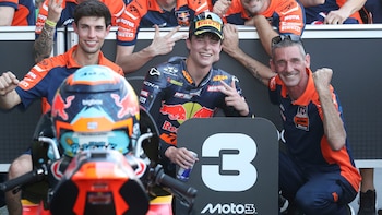 Largó 14º y se subió