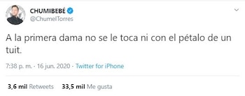 Por su parte, Chumel Torres