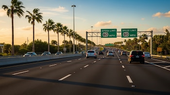Florida podría permitir circular a 80 mph (129 km/h) en autopistas si el Senado avala nueva ley