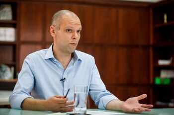 En la imagen, el alcalde de Sao Paulo, Bruno Covas. EFE/Fernando Bizerra/Archivo