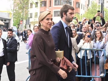 La infanta Cristina acude con