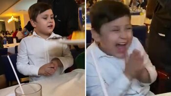 El tierno gesto de un