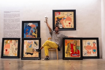 Joaquín Ferreira continues to paint and