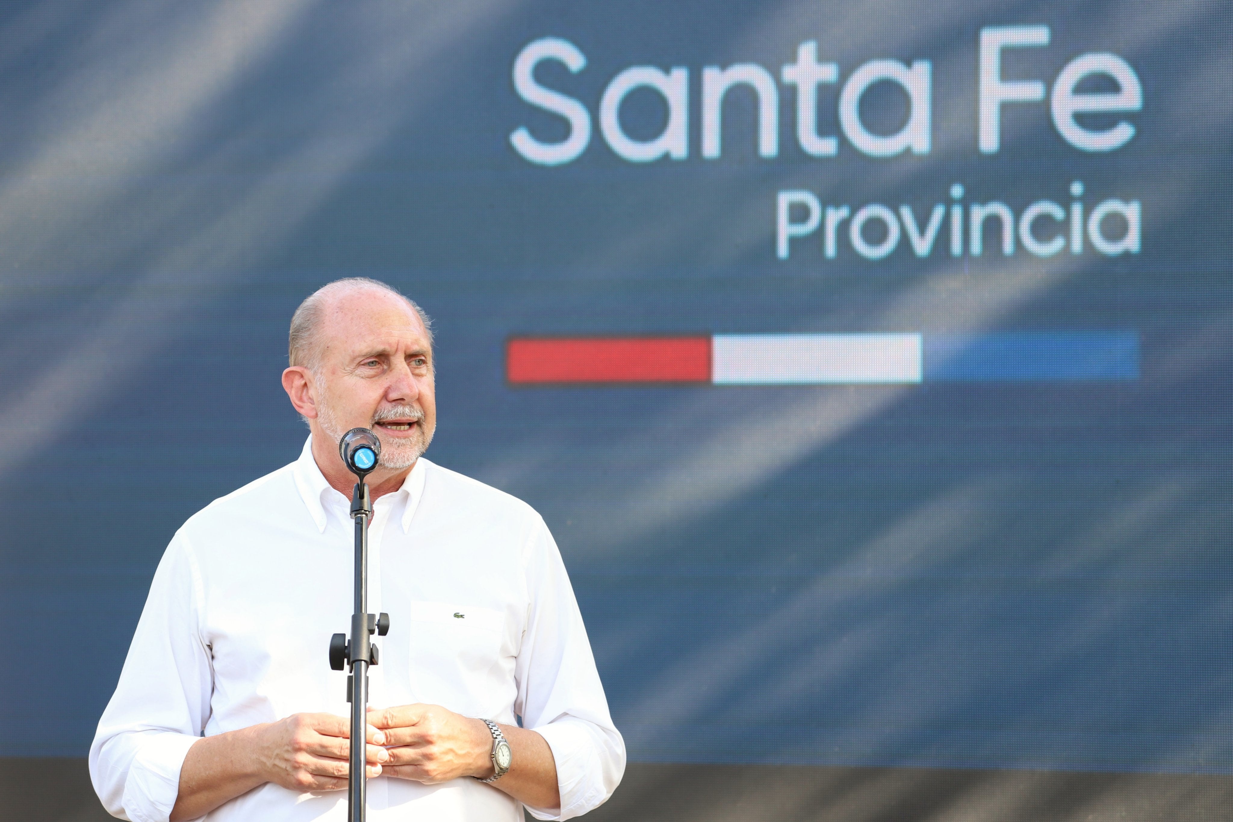 El ex gobernador de Santa Fe Omar Perotti