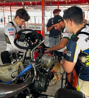 Las imágenes que compartió Franco Colapinto de sus vacaciones en Argentina