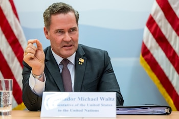 Mike Waltz sostiene que Donald Trump busca cerrar el pacto con Irán: “el presidente tiene toda la intención de que (el acuerdo) se produzca” (EFE/ARCHIVO)