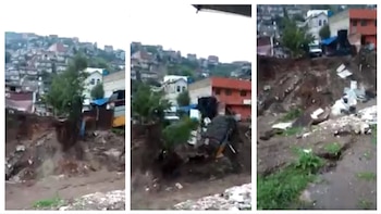 El derrumbe ocurrió en Cerros