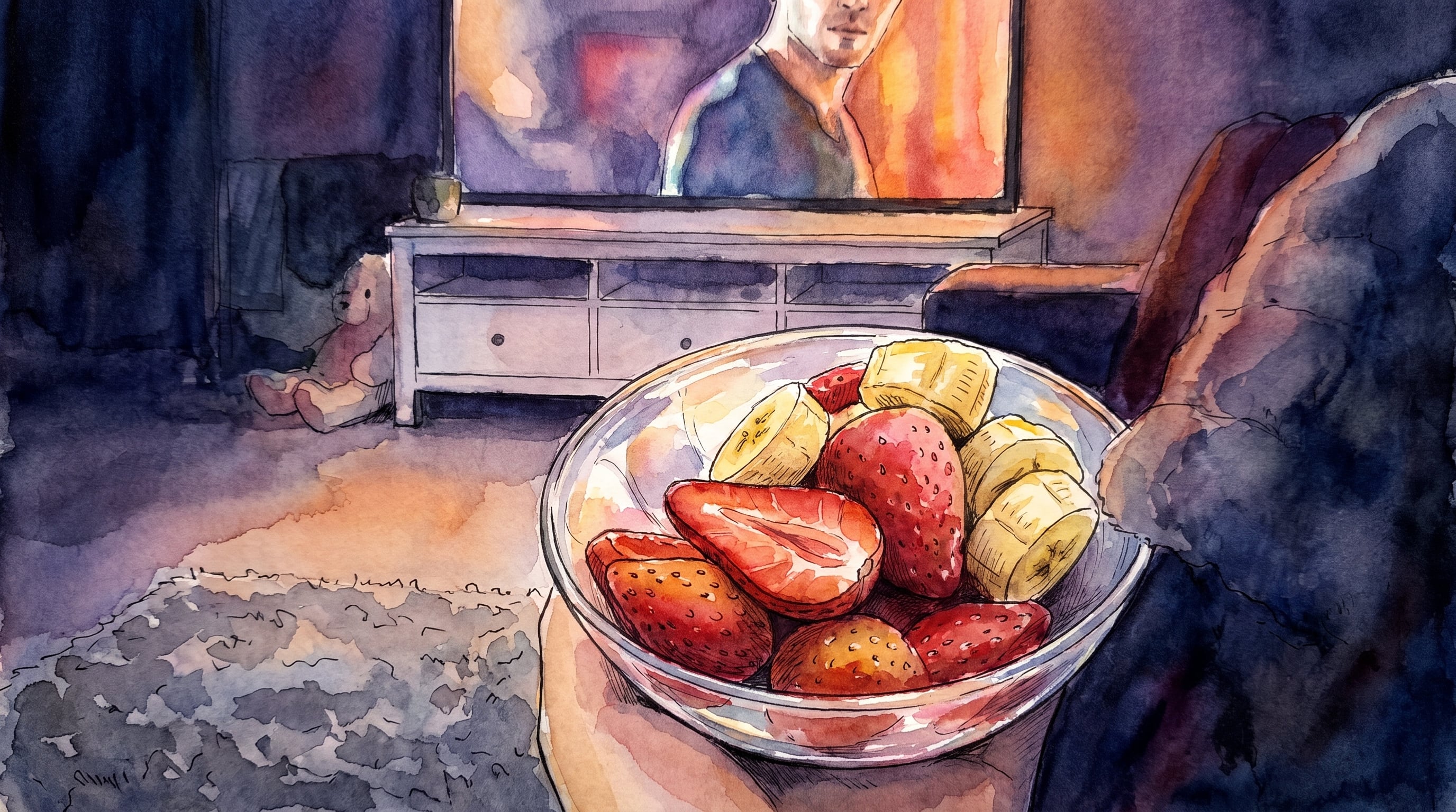 Comer fruta por la noche no eleva de forma drástica la glucosa en la mayoría de personas sanas. (Imagen Ilustrativa Infobae)