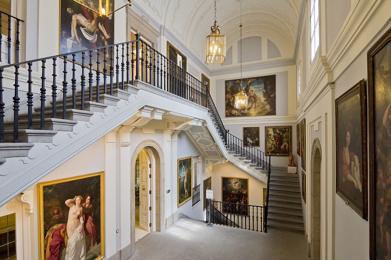 Interior del palacio de Goyeneche. (Carlos Delgado)