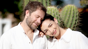 Thelma Fardin y Nicolás Riera