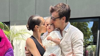 Pampita y Roberto García Moritán