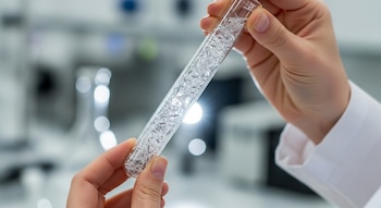 Cristales de litio (Imagen Ilustrativa