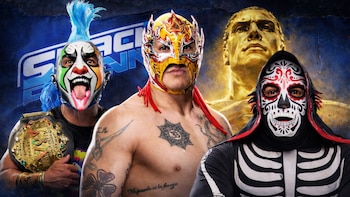 AAA invade WWE: La Parka, Psycho Clown, Rey Fénix y más protagonizan caos en la Batalla Real de Andre El Gigante
