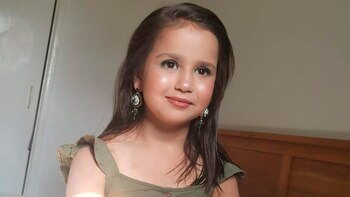 Los familiares de la niña