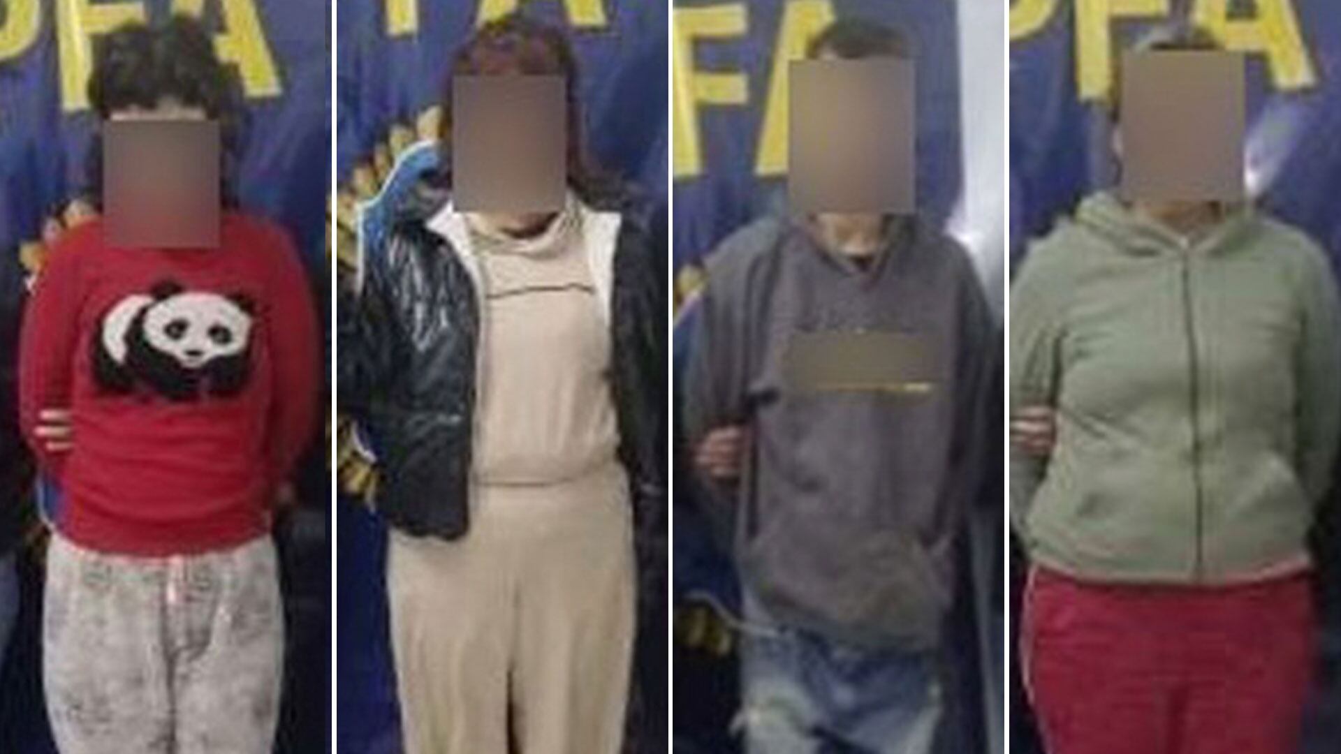 Tres mujeres y un hombre fueron detenidos acusados de integrar una banda narco en Pergamino