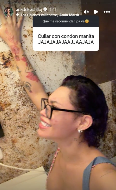 Ana del Castillo también compartió un comentario jocoso de uno de sus seguidores - crédito @anadelcastilloj / Instagram